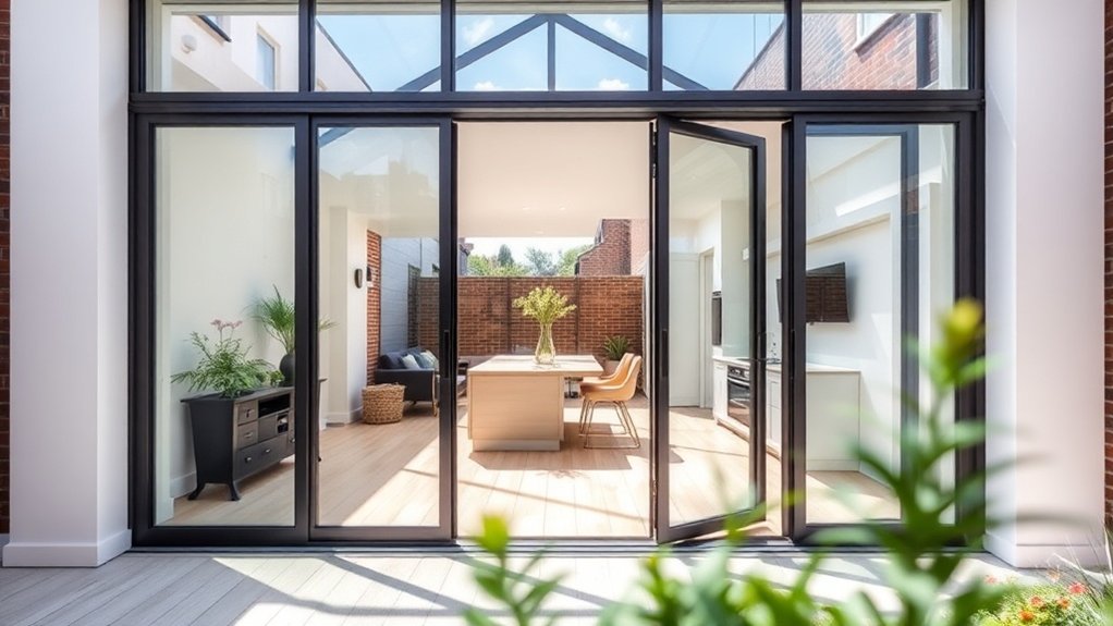 Bifold Door Glazing Brentford