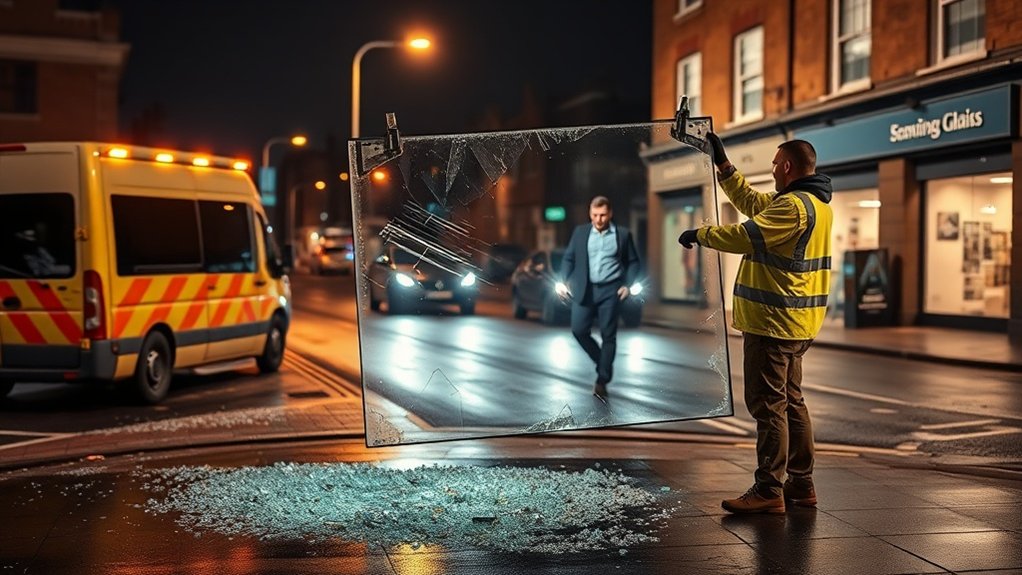 Emergency Glazing Chiswick Bridge