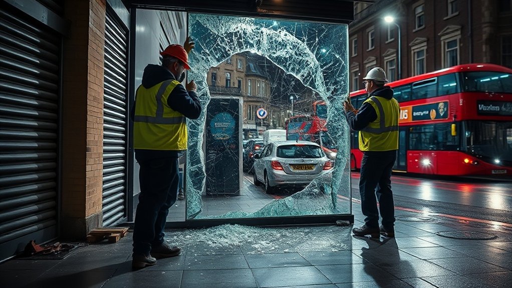 Emergency Shop Front Repair Brentford