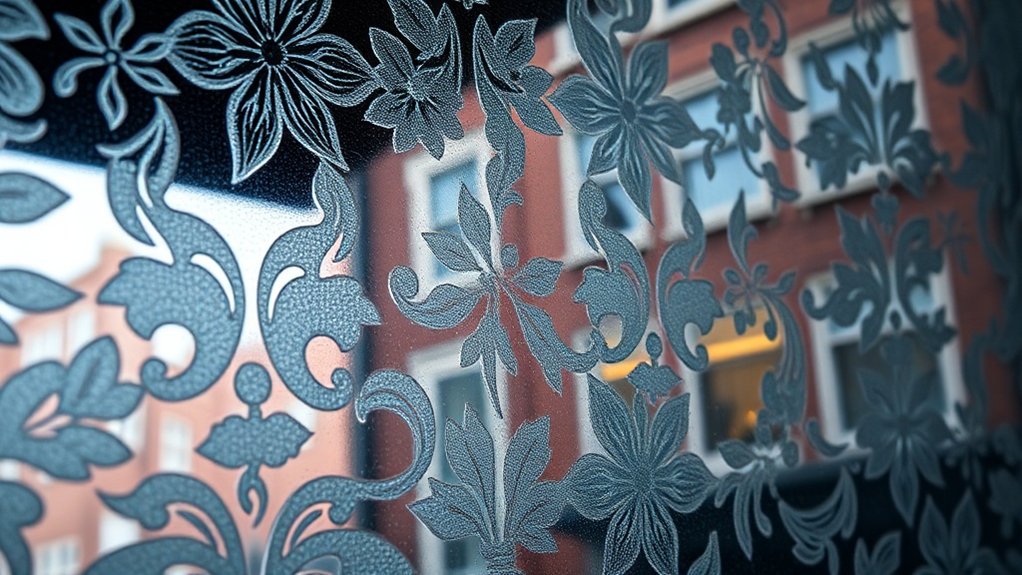 Patterned Decorative Glass Brentford