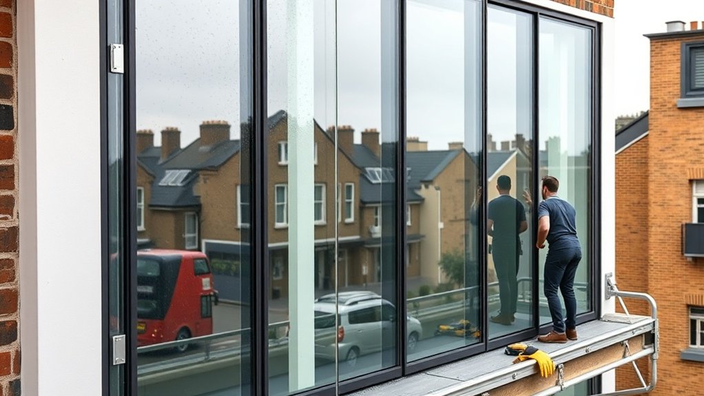 Polycarbonate to Glass Conversion Brentford