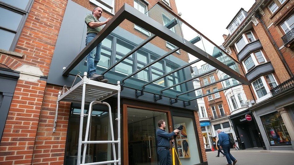 Shopfront Canopy Brentford